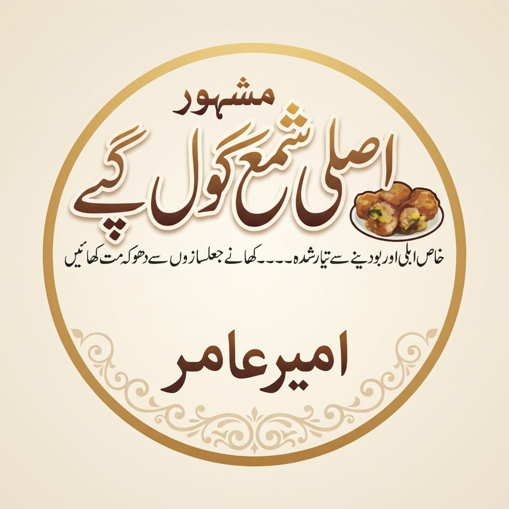 Asli Shama GolGappay